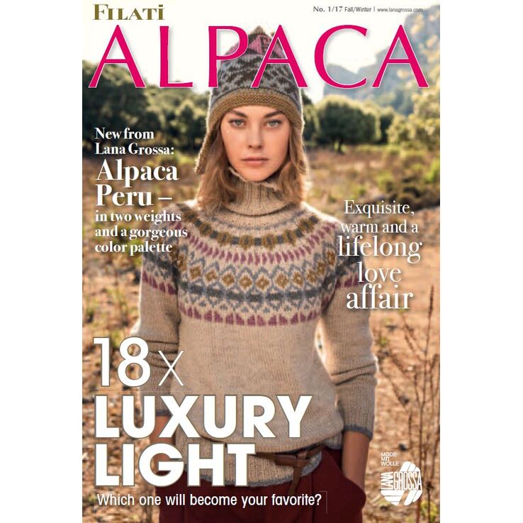 ALPACA No. 1 - English Edition di Lana Grossa