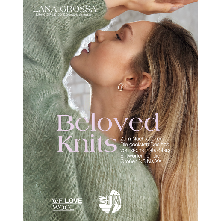 Beloved Knits No. 1 - Rivista tedesca + istruzioni in francese di Lana Grossa