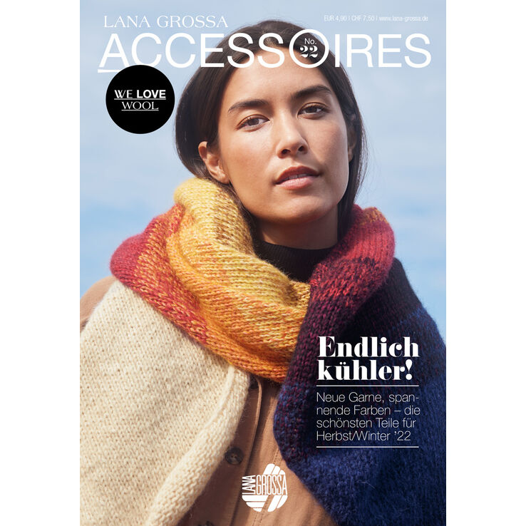 Lana Grossa ACCESSOIRES No. 22 - Rivista + istruzioni in tedesco di Lana Grossa