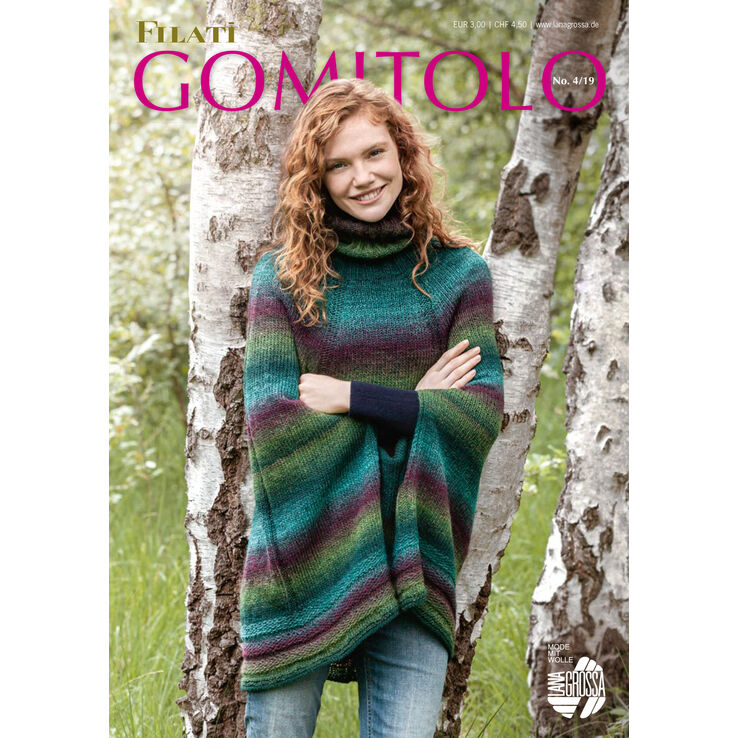 GOMITOLO No. 4 - Magazine (DE) + Knitting instructions (EN) di Lana Grossa