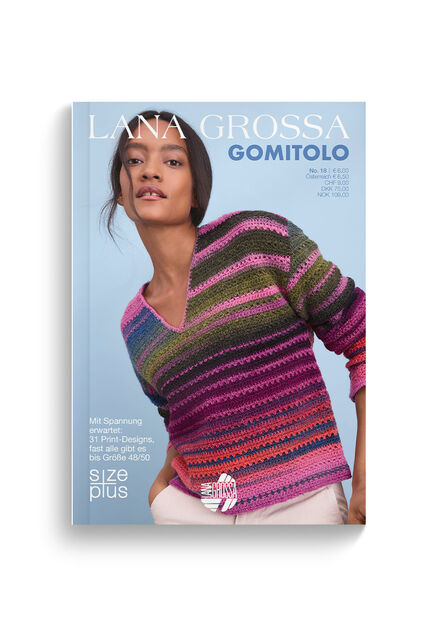 Lana Grossa Gomitolo No. 18 - Edizione tedesca + codice QR