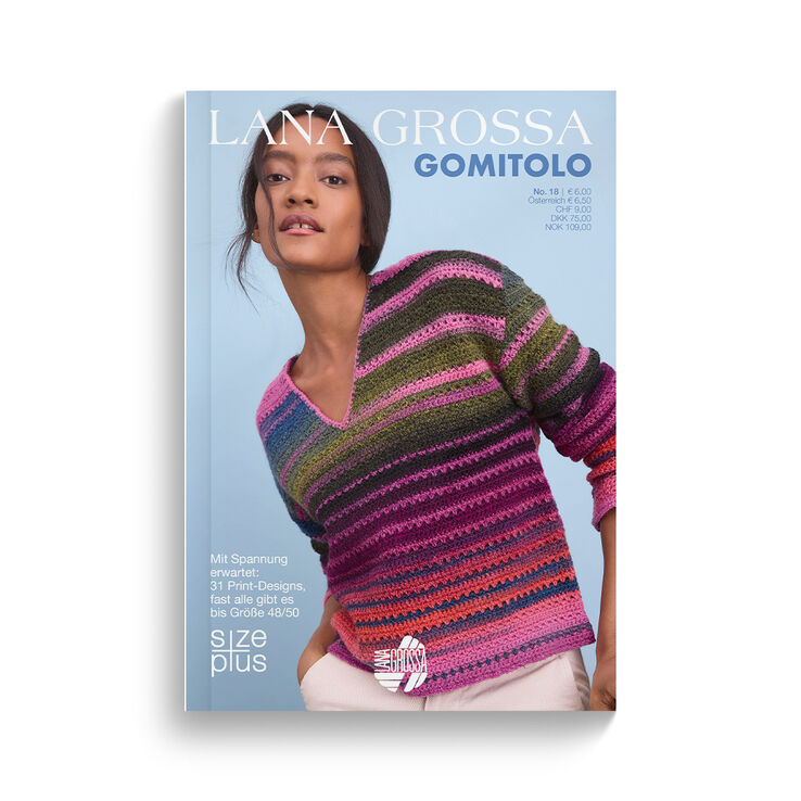 Gomitolo No. 18 - Edizione tedesca + codice QR di Lana Grossa