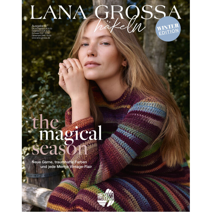 FILATI Häkeln No. 7 - Rivista tedesca + istruzioni in francese di Lana Grossa