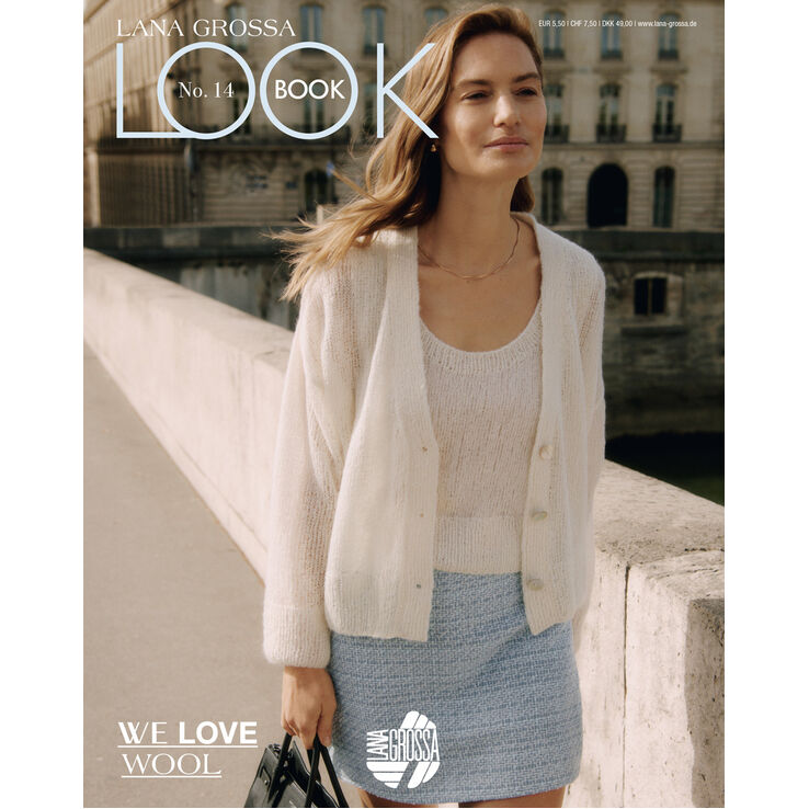 LOOKBOOK No. 14 - Rivista tedesca + istruzioni in francese di Lana Grossa