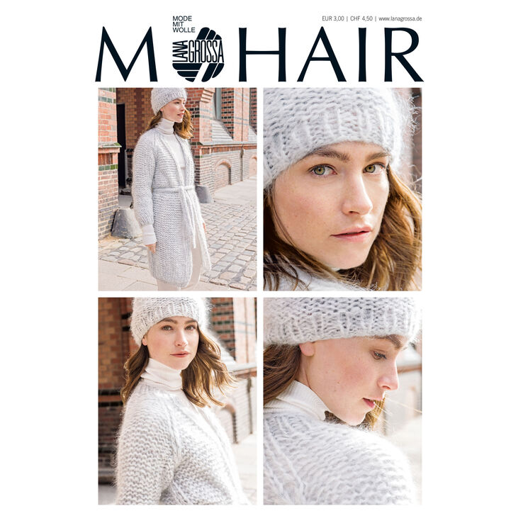 MOHAIR Booklet - Magazine (DE) + Explications (FR) di Lana Grossa