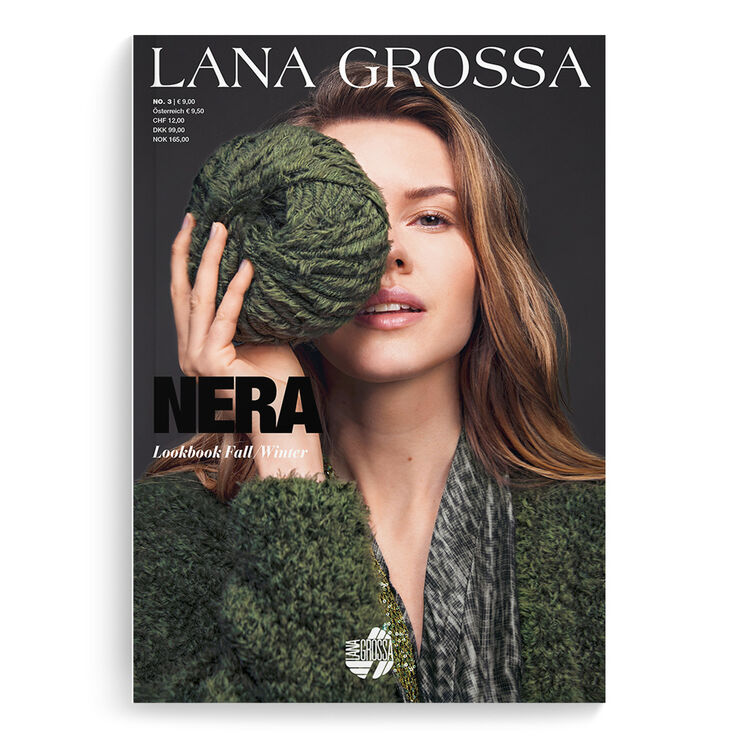 Nera No. 3 - Edizione tedesca + codice QR di Lana Grossa