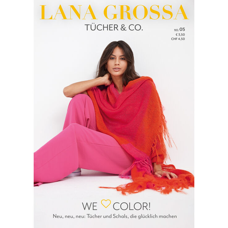 Tücher & Co. No. 5 - Istruzioni in inglese di Lana Grossa