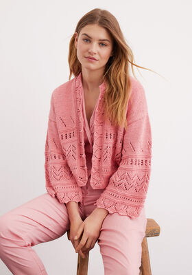 CARDIGAN Linarte di Lana Grossa