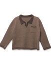 FILATI Studio MAGLIONE ALL'UNCINETTO CON COLLO POLO Landlust Alpaka Merino 160