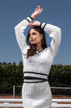 FILATI Studio MAGLIONE A PUNTO TRECCIA Merino Superiore