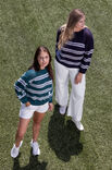 FILATI Studio MAGLIONE A RIGHE Landlust Kidmohair