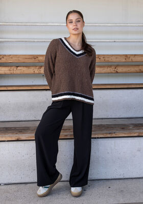 MAGLIONE TOP DOWN Orsettini di FILATI Studio