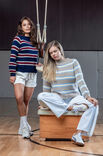 FILATI Studio MAGLIONE A RIGHE RAGLAN TOP-DOWN Ecopuno