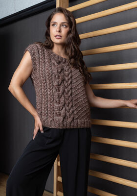 SMANICATO Brigitte Silkdream & Natural Superkid Tweed di FILATI Studio