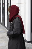 FILATI Studio SCIARPA CON CAPPUCCIO Alta Moda Alpaca