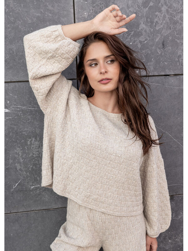FILATI Studio MAGLIONE TOP DOWN Cashmere 16 fine