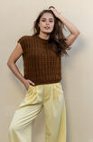 FILATI Studio SMANICATO TOP DOWN Alta Moda Alpaca