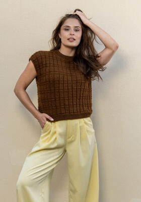 SMANICATO TOP DOWN Alta Moda Alpaca di FILATI Studio