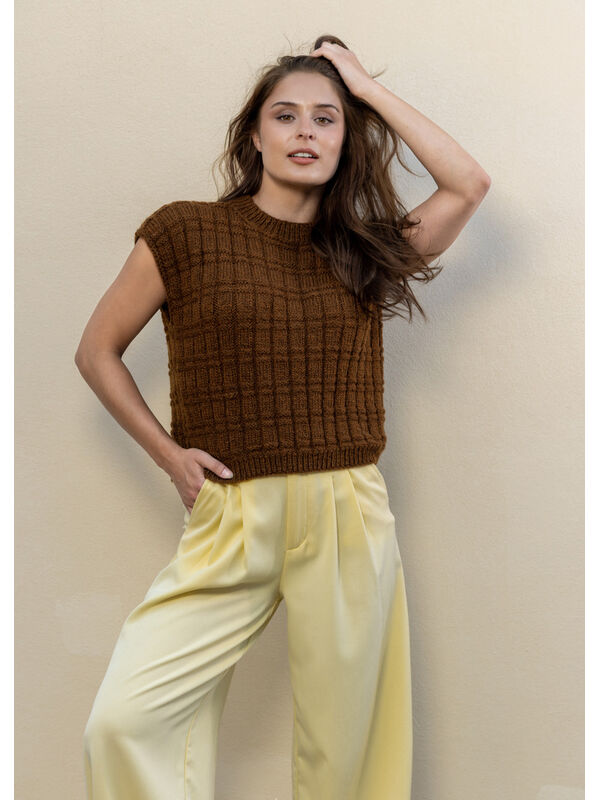 FILATI Studio SMANICATO TOP DOWN Alta Moda Alpaca