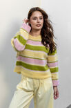 FILATI Studio MAGLIONE A RIGHE TOP-DOWN Filo di Gio