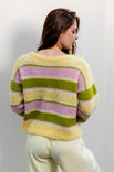 FILATI Studio MAGLIONE A RIGHE TOP-DOWN Filo di Gio
