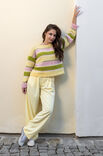 FILATI Studio MAGLIONE A RIGHE TOP-DOWN Filo di Gio