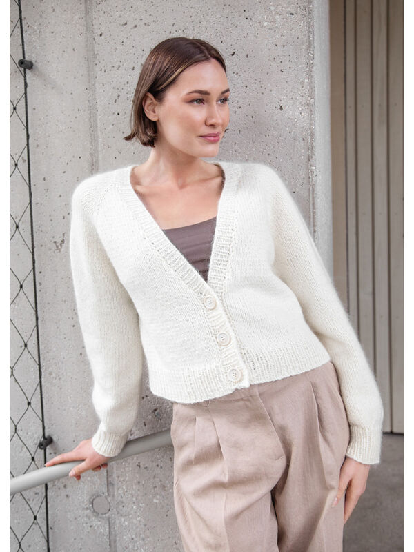 FILATI Studio CARDIGAN TOP-DOWN Merino Miscela & Silkhair