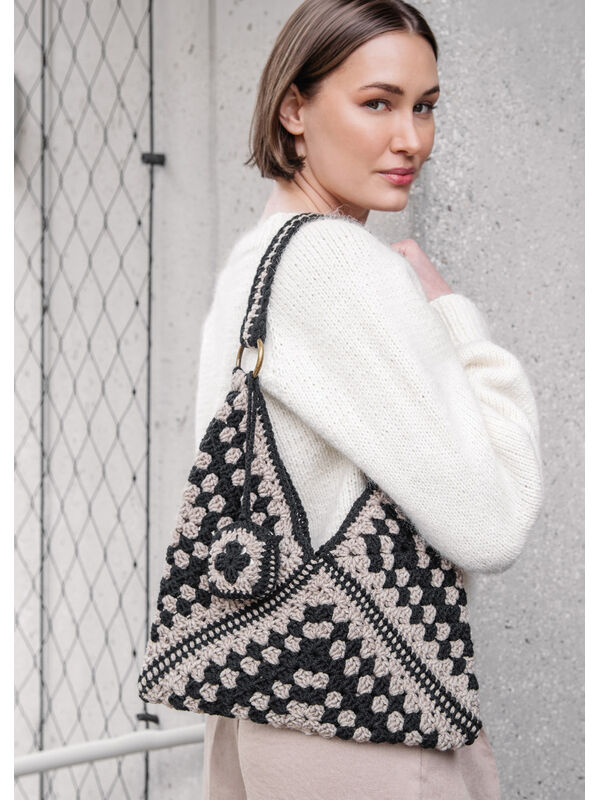 FILATI Studio BORSA ALL'UNCINETTO Merino Miscela