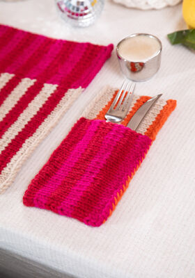 PORTAPOSATE 4 COLORI Merino Cardato di FILATI Studio