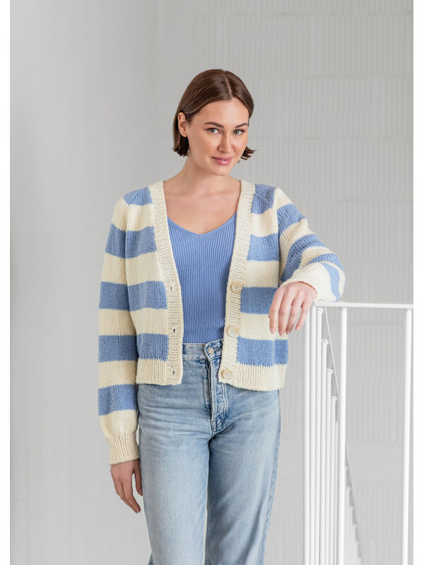 FILATI Studio CARDIGAN TOP-DOWN Merino Miscela