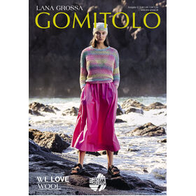 GOMITOLO No. 9 - Rivista tedesca + istruzioni in francese di Lana Grossa