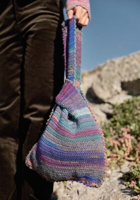BORSA ALL’UNCINETTO Gomitolo Intenso di Lana Grossa