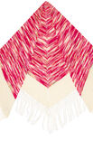 Lana Grossa SCIARPA TRIANGOLARE Meilenweit 100g Merino Hand-dyed & Meilenweit 100g Merino Extrafine