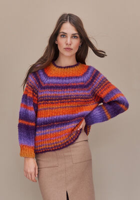 MAGLIONE TOP-DOWN Gigante di Lana Grossa