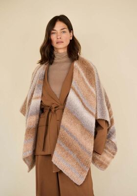 PONCHO Gigante di Lana Grossa