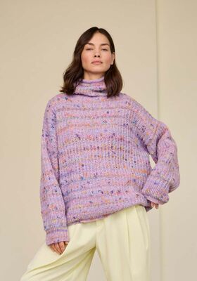 MAGLIONE A COLLO ALTO Cassata di Lana Grossa