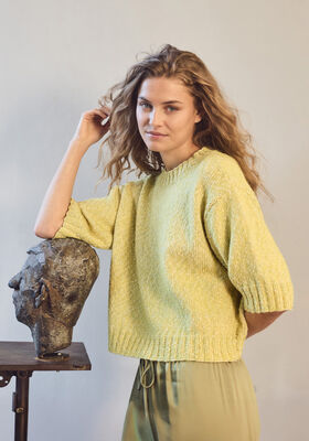 MAGLIONE Bottoni di Lana Grossa