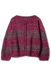 Lana Grossa GIACCA A FASCE COLORATE Cool Wool Vintage & Silkhair