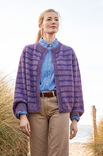 Lana Grossa TOP DOWN GIACCA A RIGHE Merino Superiore & Silkhair