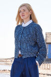 Lana Grossa GIACCA A MEZZA COSTA INGLESE Cool Wool Print