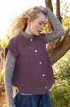 Lana Grossa GILET A MEZZA COSTA INGLESE Cool Wool Vintage
