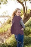 Lana Grossa GILET A MEZZA COSTA INGLESE Cool Wool Vintage