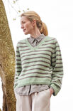 Lana Grossa MAGLIONE A RIGHE Merino Superiore & Silkhair