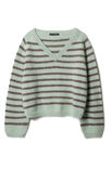 Lana Grossa MAGLIONE A RIGHE Merino Superiore & Silkhair