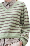 Lana Grossa MAGLIONE A RIGHE Merino Superiore & Silkhair