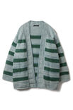 Lana Grossa GIACCA A RIGHE TOP DOWN Vintage Superchunky