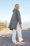 Lana Grossa GIACCA A RIGHE TOP DOWN Merino Superiore & Silkhair
