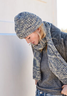 BERRETTO Cool Wool Print di Lana Grossa