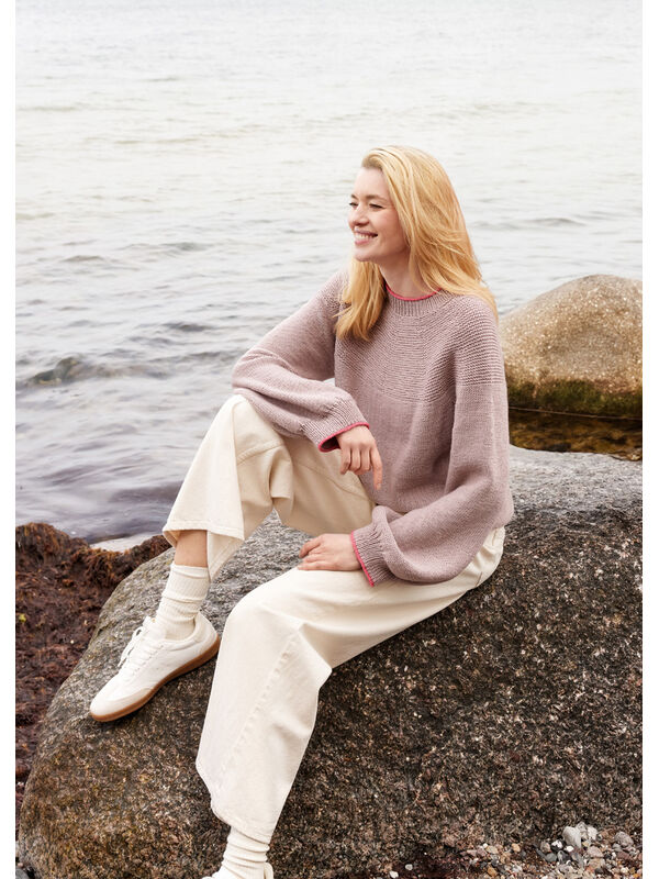 Lana Grossa MAGLIONE TOP DOWN Cool Wool Big