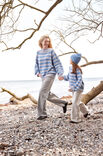 Lana Grossa MAGLIONE A RIGHE TOP DOWN PER BAMBINI Cool Wool Big Mélange